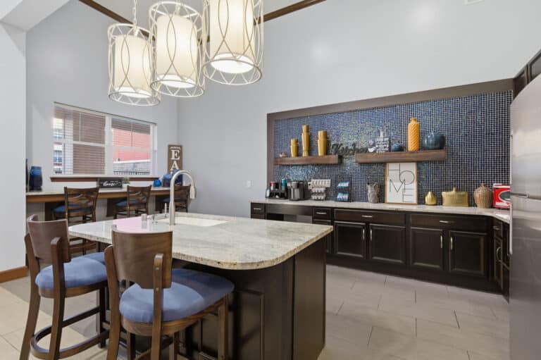 Community amenities our Coffee bar